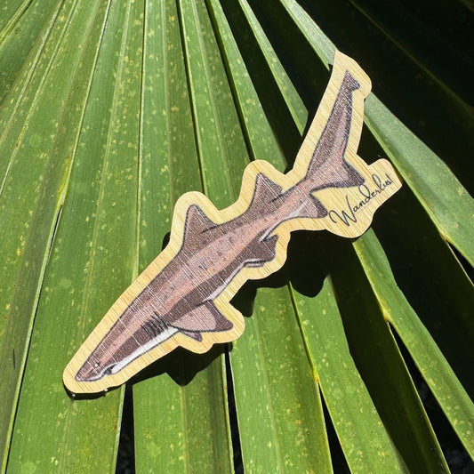 Sand Tiger Shark - Bamboo Sticker
