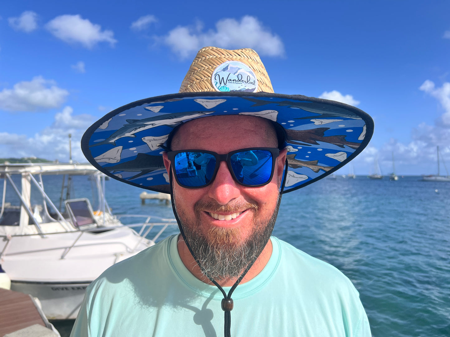 Shark Lovers Bamboo Hat