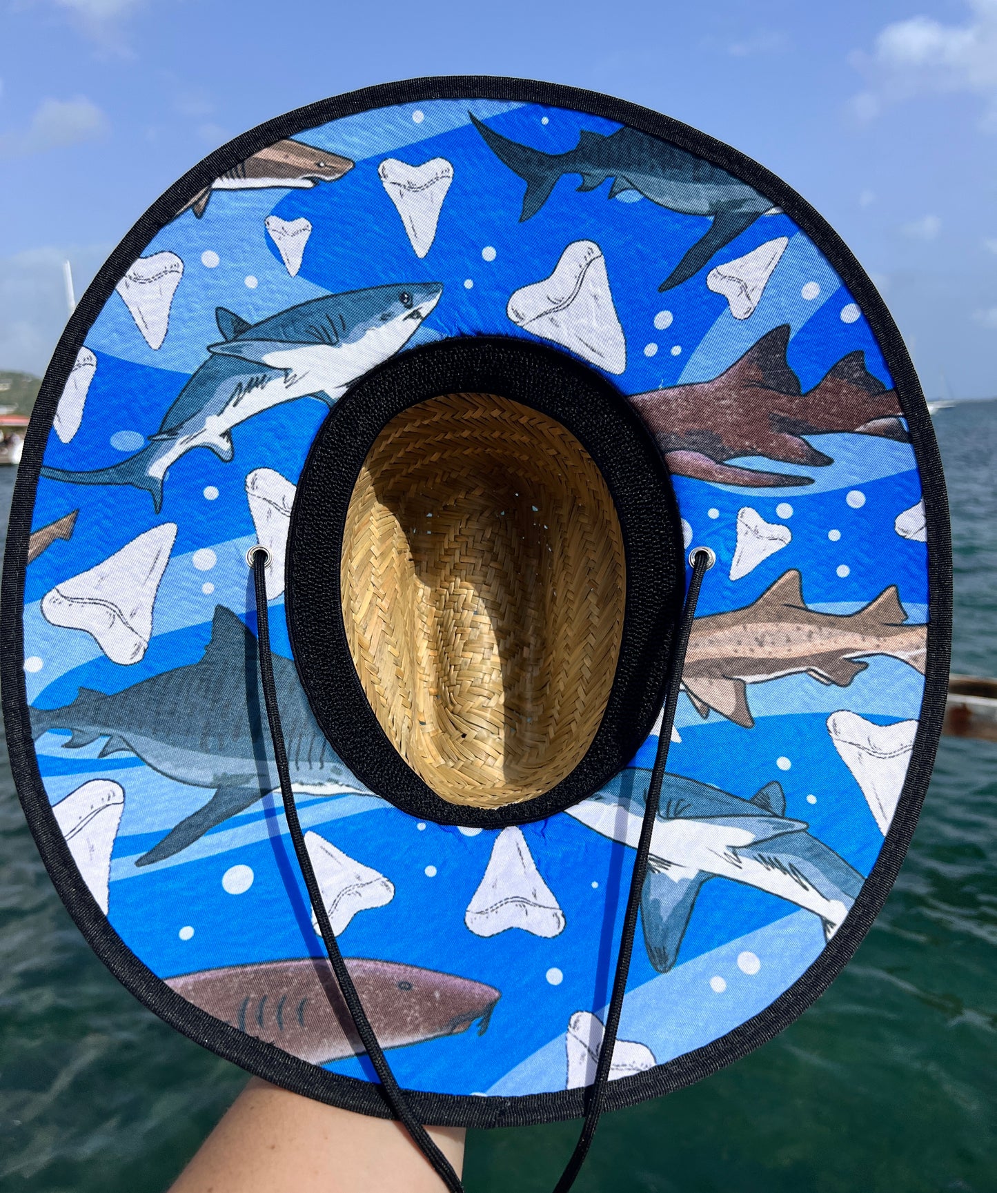 Shark Lovers Bamboo Hat
