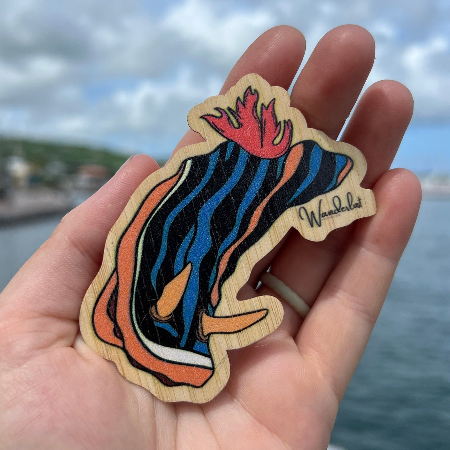 Nudibranch - Bamboo Sticker