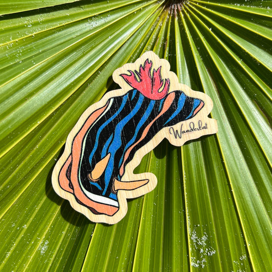 Nudibranch - Bamboo Sticker