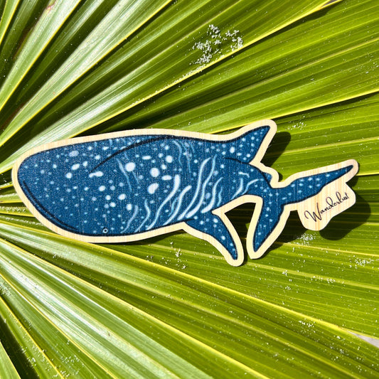 Whale Shark - Bamboo Sticker