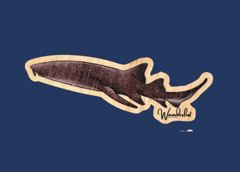 Nurse Shark - Bamboo Sticker