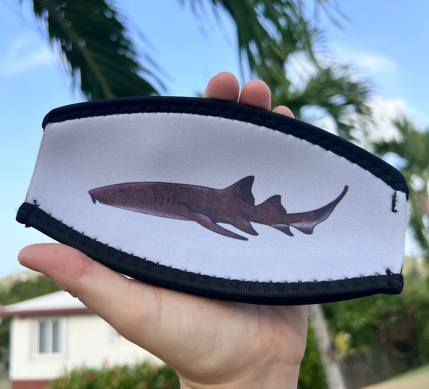 Nurse Shark Mask Strap