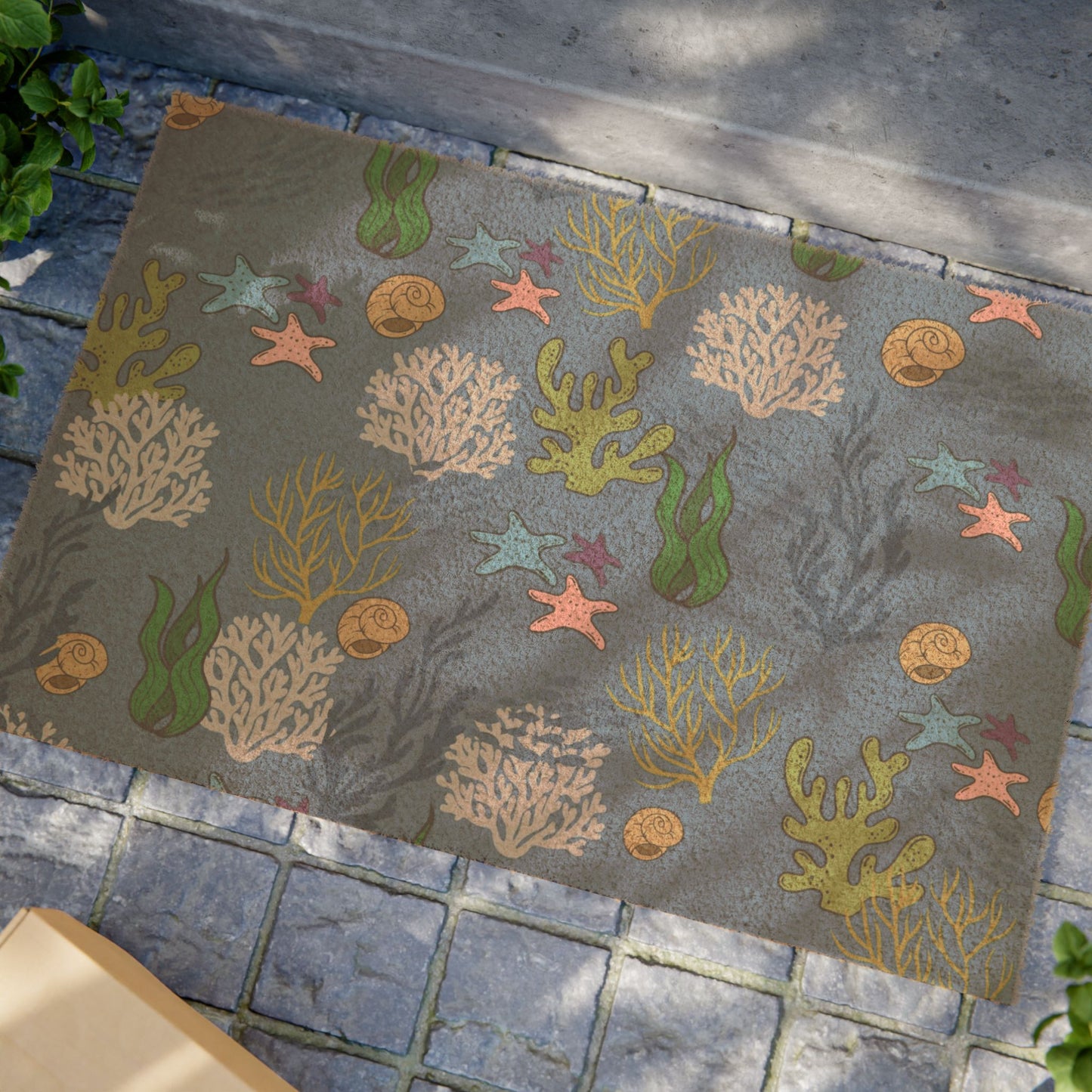 Coral Reef Doormat - Ocean lovers dream come true!