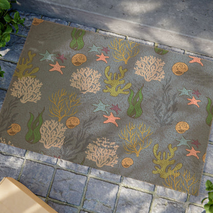 Coral Reef Doormat - Ocean lovers dream come true!