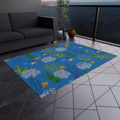 Outdoor Coral Reef Rug