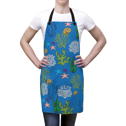 Coral Reef Chef Apron