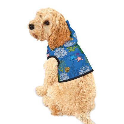 Pet Hoodie - Coral Reef Design for Pet Lovers