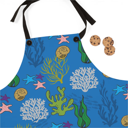 Coral Reef Chef Apron