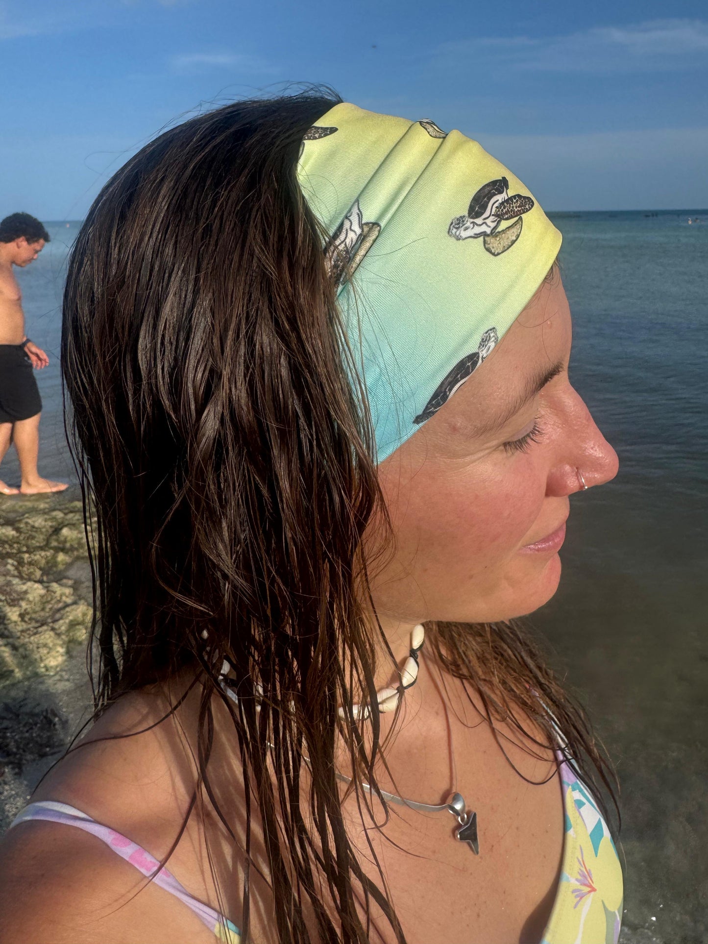 Rainbow Turtle Headband