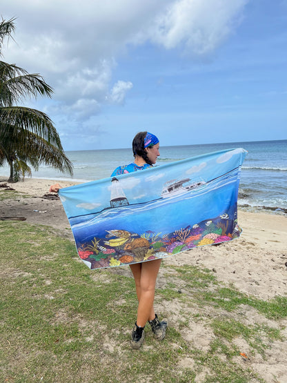Lighthouse Reef Towel