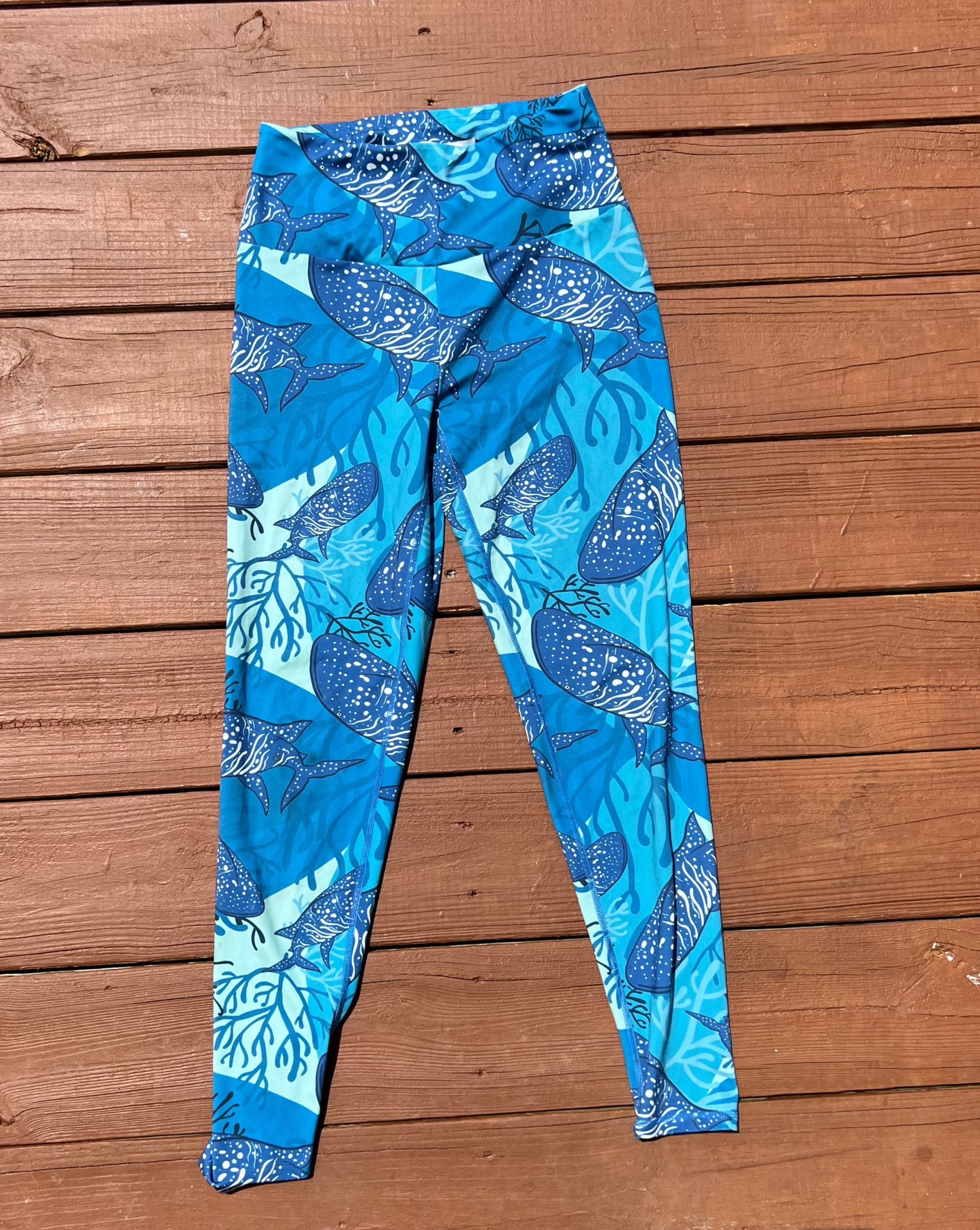 Whale Shark Leggings